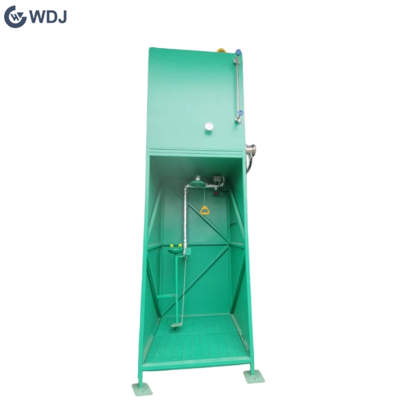 Safety Shower and Eyewash with 1500L Water Tank and Heater